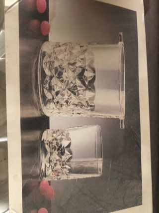 Antiguos vasos y cubitera Vintage