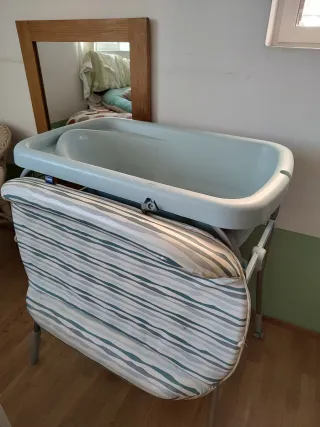Cambiador Bañera Bebe Chicco Cuddle & Go