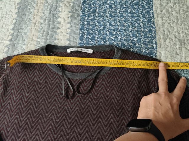 Jersey Adolfo Domínguez manga tres cuartos 