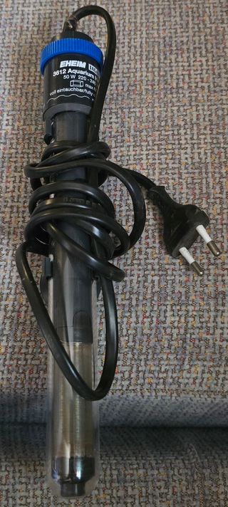 Calentador Eheim Jager 50W - Acuario 60 litros. 