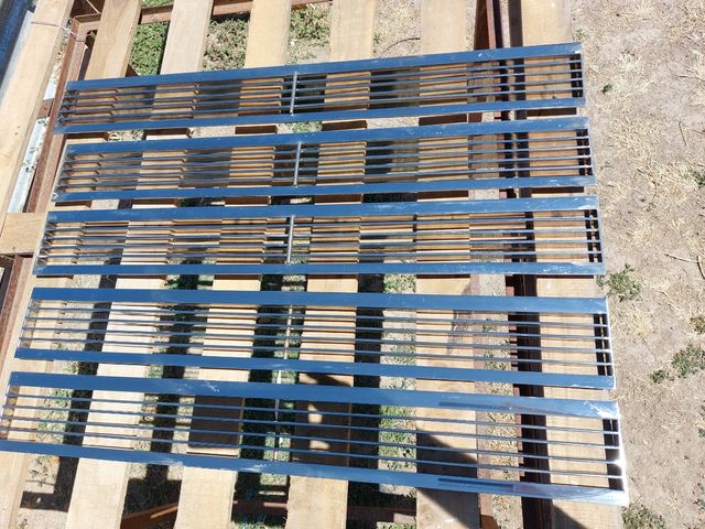 5 Rejillas Acero Inoxidable