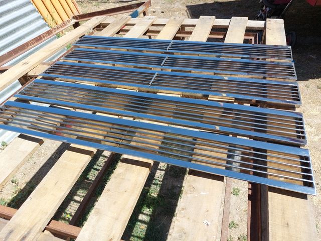 5 Rejillas Acero Inoxidable