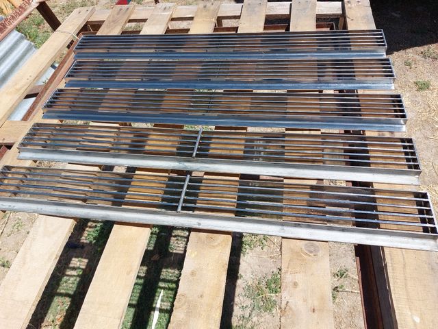 5 Rejillas Acero Inoxidable