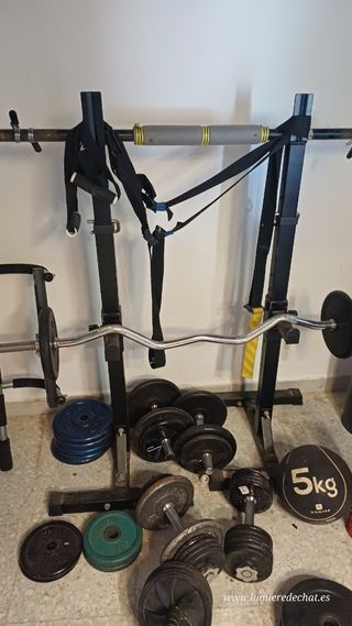 Material gimnasio usado