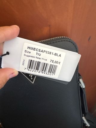 Bolso bandolera Guess - Negro