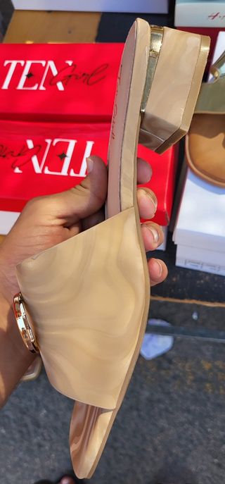 Chanclas Ten-Girl beige