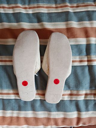 Zapatillas Zara Home beige - Talla 41