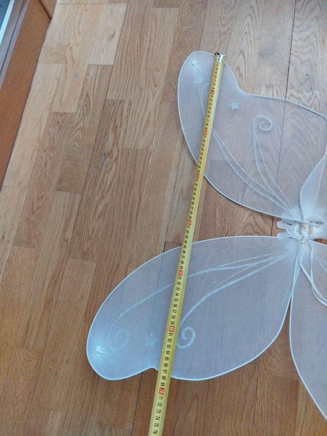 Alas de hada blancas