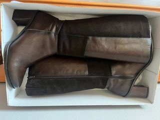 Botas altas marrones mujer -talla 39