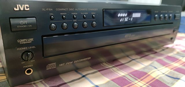 JVC XL-F54BK lettore 5-CD