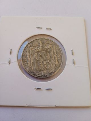 Moneda 10 céntimos España 1941