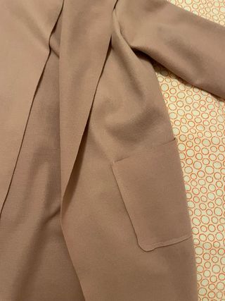 Parka de entre tiempo beige/rosa - Talla única