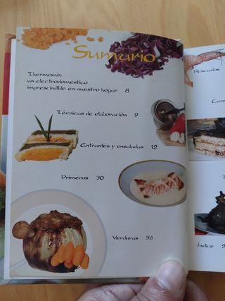 2 Libros de cocina con Thermomix