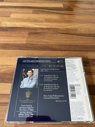 CD Shostakovich Sinfonie 1 & 6