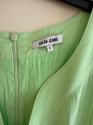 Vestido Salsa verde - Talla M