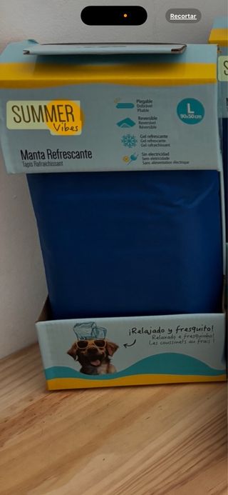 Colchoneta Perro Refrescante L