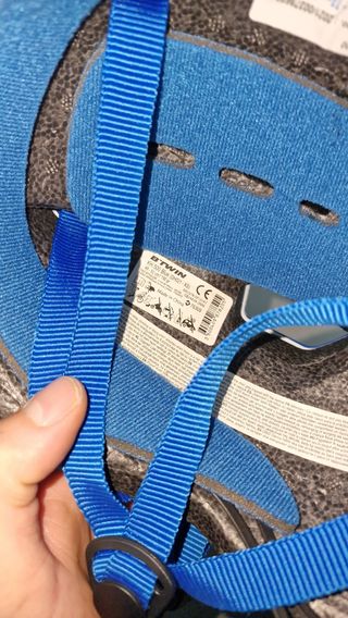 Capacete B'Twin Infantil - Azul