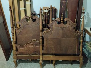 Lote de piezas para camas de madera