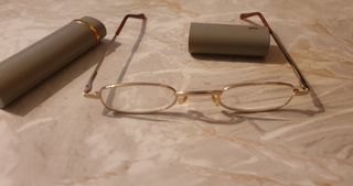 Occhiali da lettura oro - pieghevoli