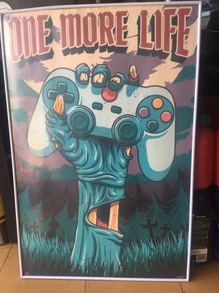 Cuadro Gamer - One More Life