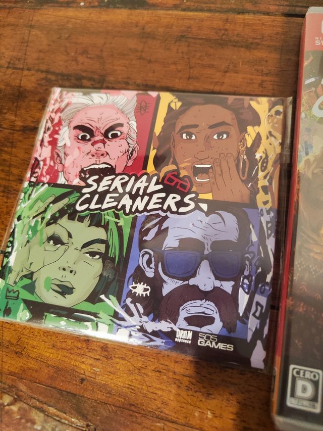 Serial Cleaners - Nintendo Switch Videogame Jap