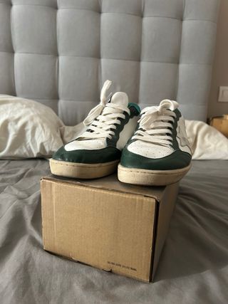 Zapatillas Golden Goose - Verde y Blanco