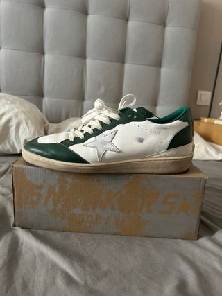 Zapatillas Golden Goose - Verde y Blanco