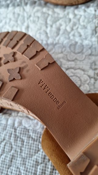 Cuñas verano marrón