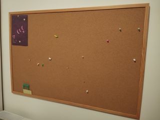 Tablón de anuncios corcho