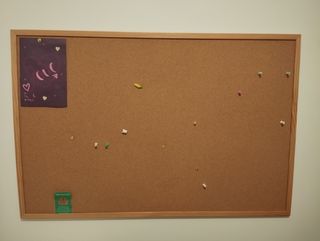 Tablón de anuncios corcho