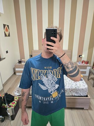 Maglietta Brooklyn vintage oversize USA