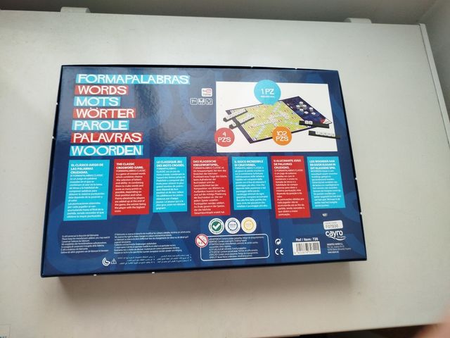 FormaPalabras juego de mesa