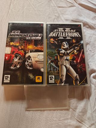 Midnight Club 3 DUB & Star Wars Battlefront 2 PSP