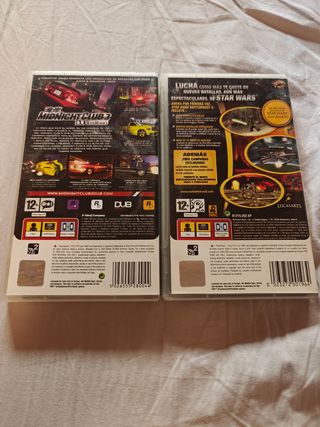 Midnight Club 3 DUB & Star Wars Battlefront 2 PSP