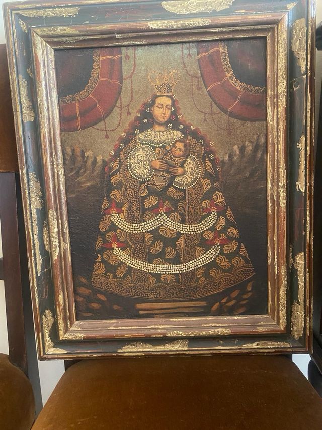 Lienzos con marco anticuario (350 euros cada uno)