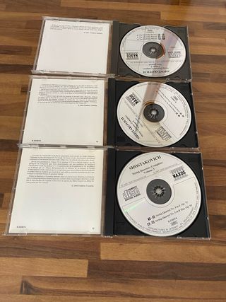 6 CD Shostakovich Quartetti Completi
