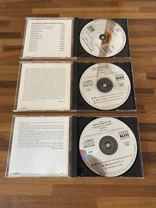 6 CD Shostakovich Quartetti Completi