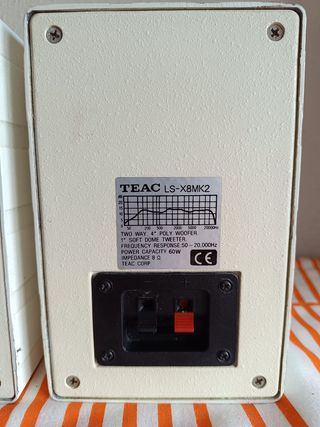 Altavoces Monitores HiFi TEAC LS-X8 Mk2 60W 2 vias