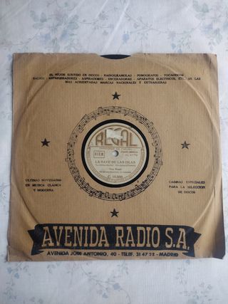 Discos pizarra Tino Rossi