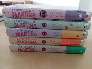 Lote de 10 libros de La Diversión de Martina