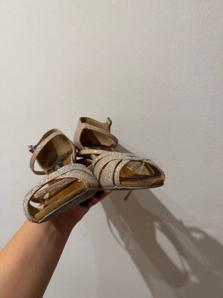 Zapatos baile Gautiers rosa clarito - 36.