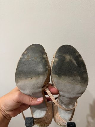 Zapatos baile Gautiers rosa clarito - 36.