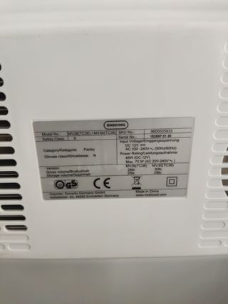 Nevera portátil Mobicool NO ENFRÍA