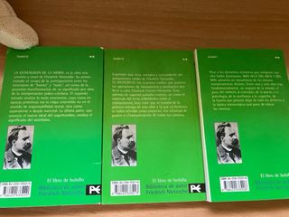 Lote libros Nietzsche