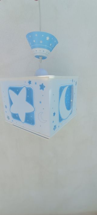 Lámpara infantil - Estrellas y Luna