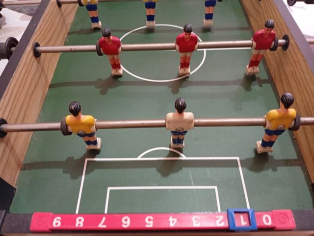 Futbolín de mesa