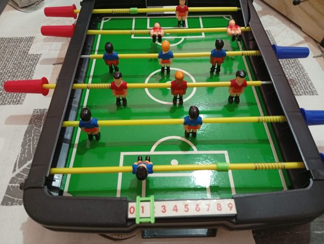Futbolín de mesa