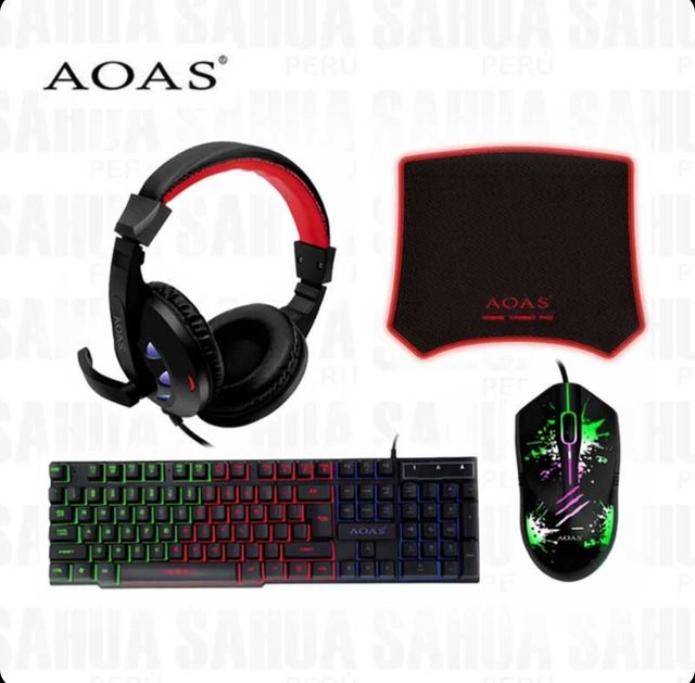 Combo Gaming AOAS 4 piezas