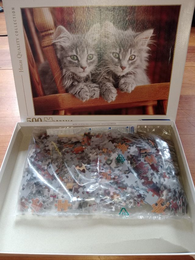 GIOCHI DA TAVOLO PUZZLE PER GATTI DA 500 PEZZI