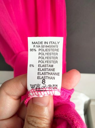 Vestito Corto Fucsia